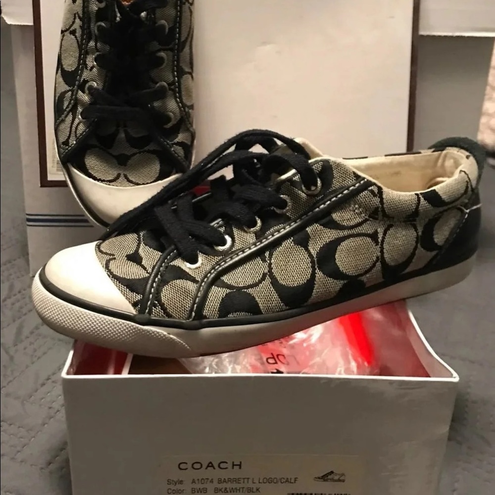 Coach tennis shoes